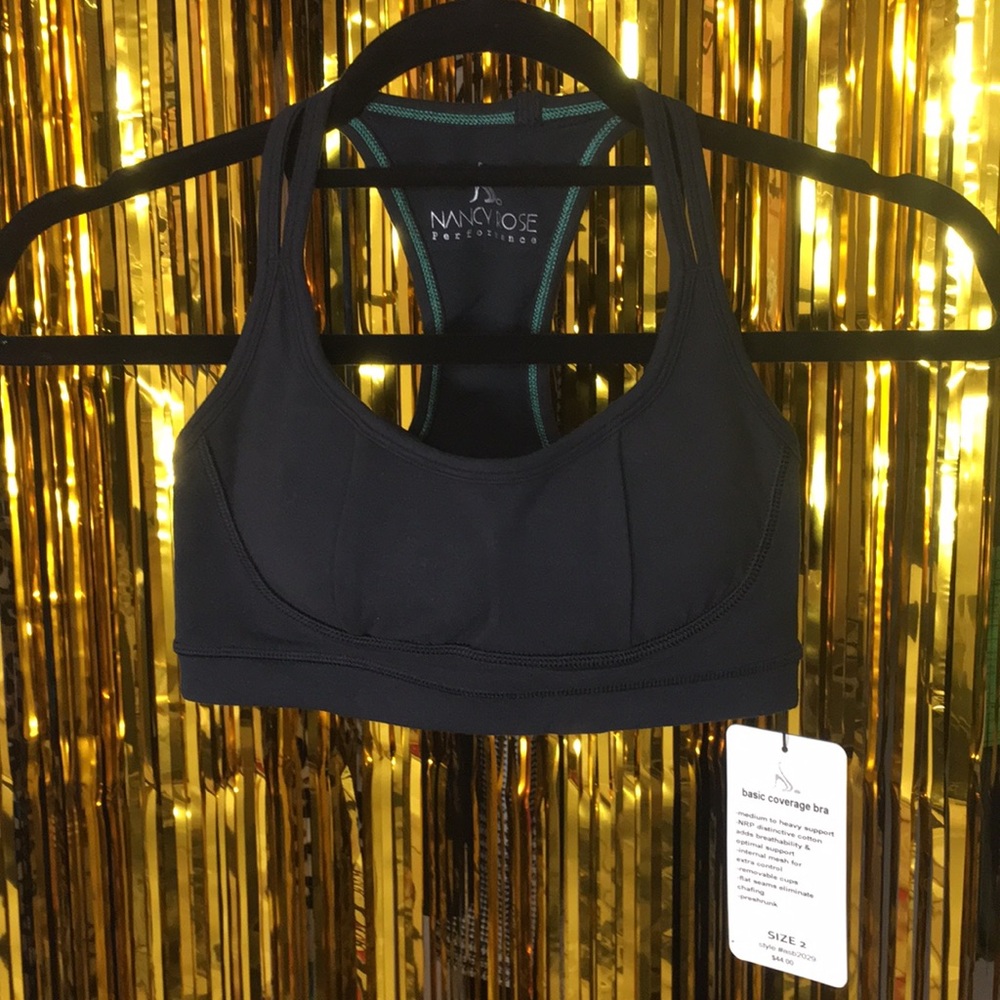 Black Basic Coverage Bra